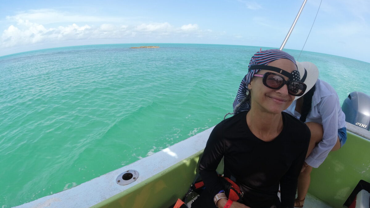 Bacalar Mexico Boat ride